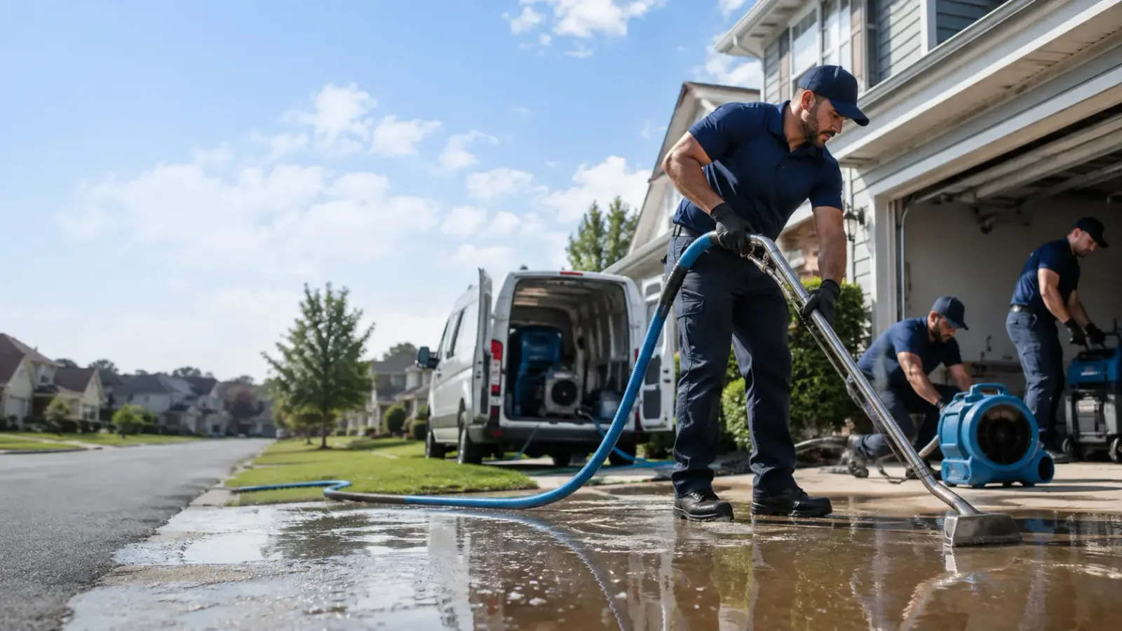 Flood Damage Restoration in Van Buren, ME